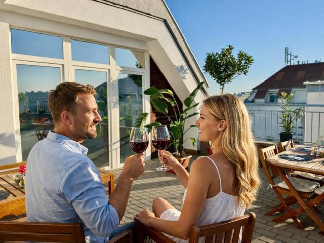 Rooftop City Residence with Underground Parking — 400 m away from Budapest Keleti Station