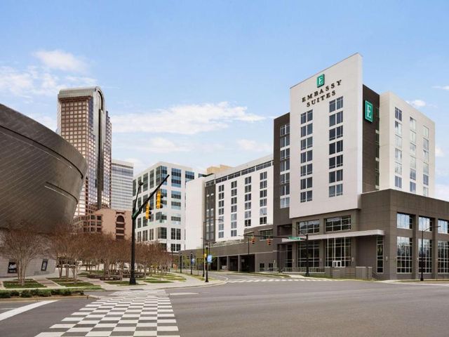 Embassy Suites by Hilton Charlotte Uptown — 2.1 km away from Atrium Health