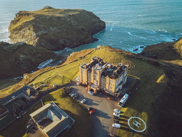 Camelot Castle Hotel — 200 m away from Tintagel Castle Cornwall