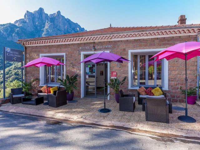 Hôtel Colombo- Porto Corse — 1 km away from Calanques de Piana Corsica