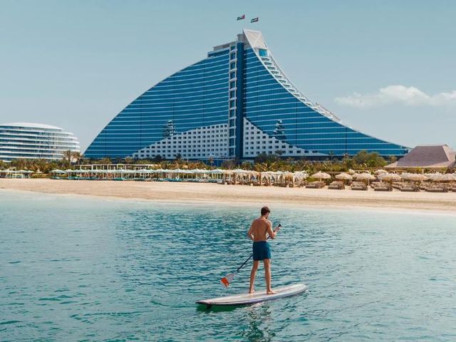 Jumeirah Beach Hotel Dubai — 50 m away from World Blockchain Summit Dubai