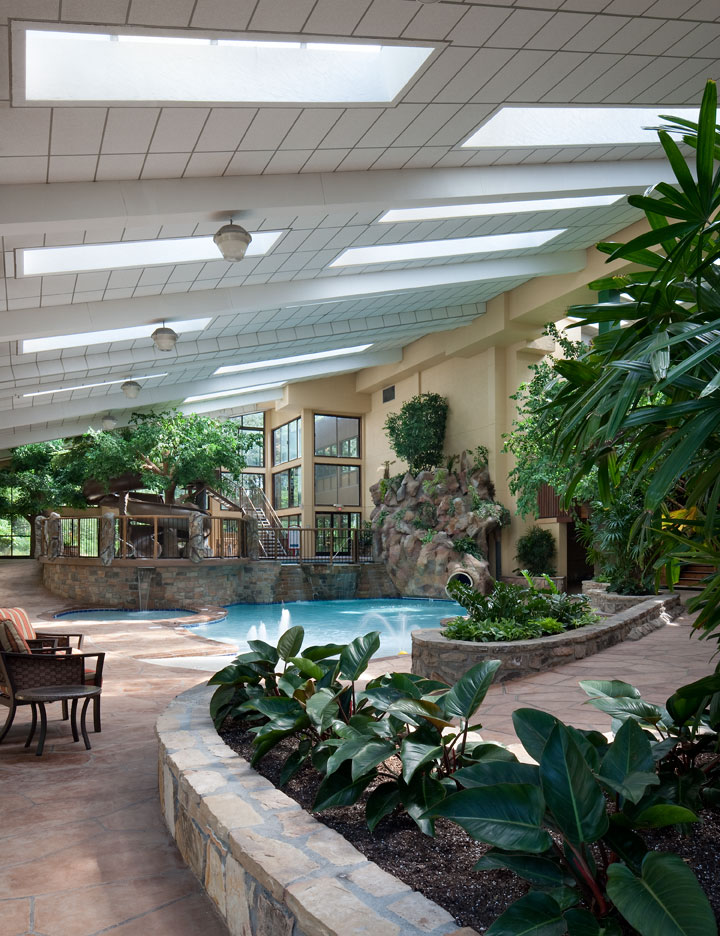 The Park Vista - a DoubleTree by Hilton Hotel - Gatlinburg — Hillside above Downtown (scenic overlook area)