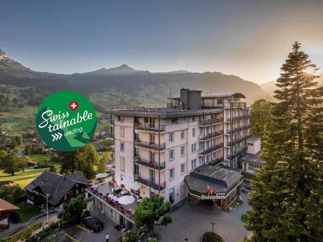 Belvedere Swiss Quality Hotel — 1 km away from Grindelwald from Interlaken