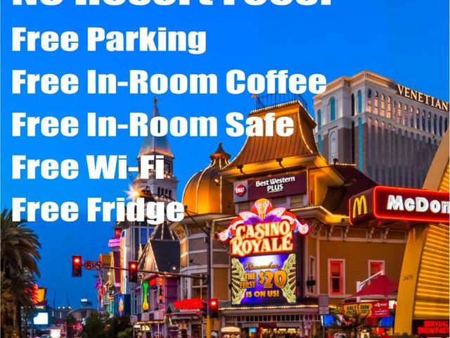 Best Western Plus Casino Royale–Center Strip — 450 m away from The High Roller