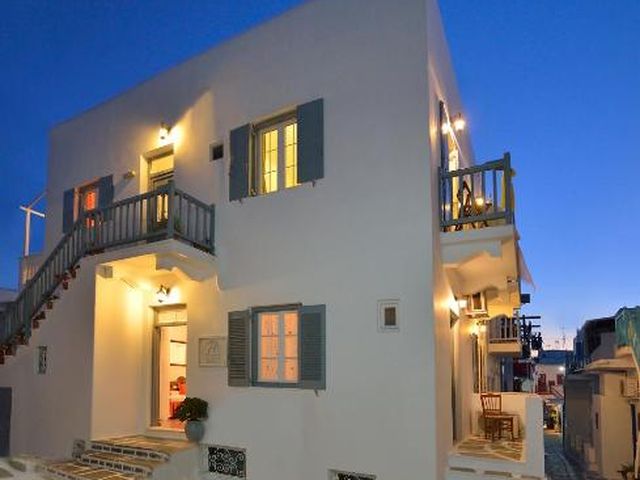 Galini Hotel — 300 m away from Mykonos Town Windmills