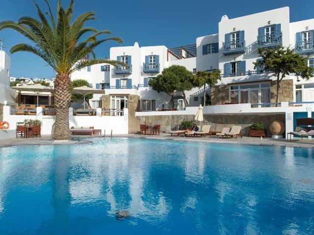 Poseidon Hotel Suites — 350 m away from Mykonos Town Windmills