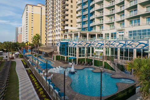 SpringHill Suites by Marriott Myrtle Beach Oceanfront — Downtown / Myrtle Beach Boardwalk area (oceanfront)