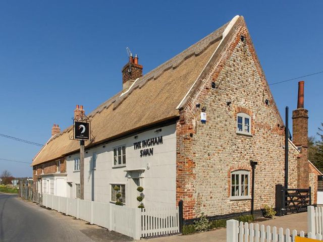 The Ingham Swan — 5 km away from Horsey Windpump Norfolk Broads
