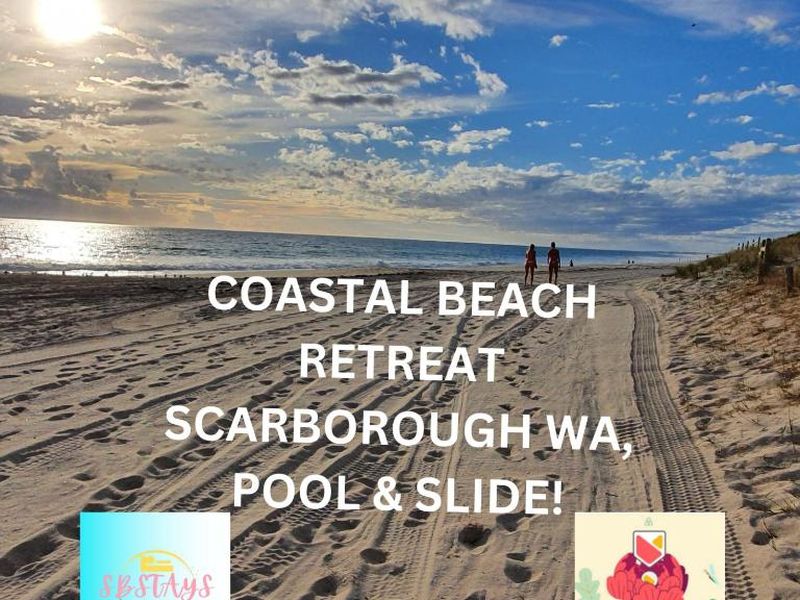 Coastal Beach Retreat Scarborough PoolSlide!, Perth