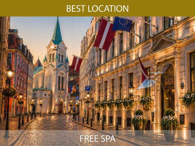 Grand Palace Hotel - Small Luxury Hotels of the World — 300 m away from Riga Old Town
