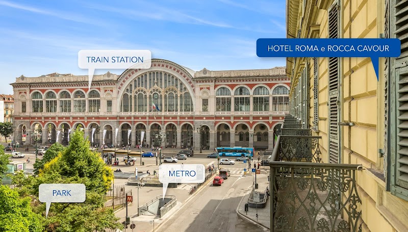 Hotel Roma e Rocca Cavour — Borgo Po